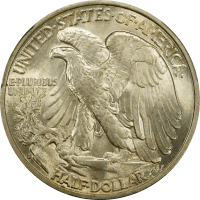 1933-S Walking Liberty Half Dollar (50c) REVERSE Image