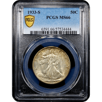 1933-S Walking Liberty Half Dollar (50c) Obverse Slab Image