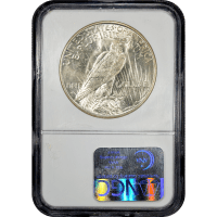 1934-D Peace Dollar ($1) Reverse Slab Image