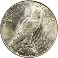 1934-D Peace Dollar ($1) Reverse Image