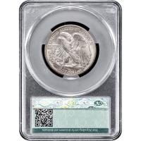 1934-D Walking Liberty Half Dollar (50c) Reverse Slab Image