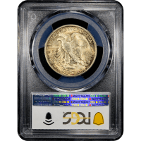 1934-D Walking Liberty Half Dollar (50c) Reverse Slab Image