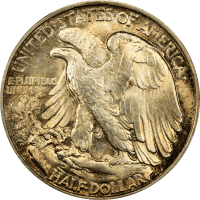 1934-D Walking Liberty Half Dollar (50c) Reverse Image