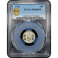1934 Mercury Dime (10c) SLAB Image