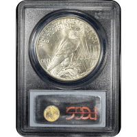 1934 Peace Dollar ($1) Reverse Slab Image