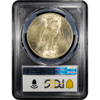 1934 Peace Dollar ($1) Reverse Slab Image