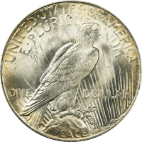 1934-S Peace Dollar ($1) REVERSE Image