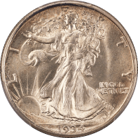 1934 Walking Liberty Half (50c) Obverse Image