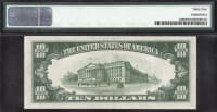 1934A $10 North Africa Silver Certificate REVERSE Image