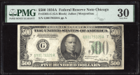 1934A $500 Federal Reserve Note Obverse Image