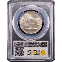 1935 Connecticut Commemorative Half Dollar (50c) Reverse Slab Image