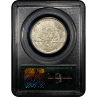 1935-D Arkansas Commemorative Half Dollar (50c) OGH Reverse Slab Image