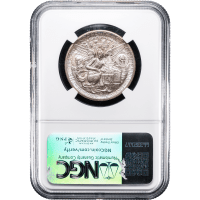 1935-D Texas Commemorative Half Dollar (50c) Reverse Slab Image