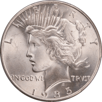 1935 Peace Dollar ($1) Obverse Image