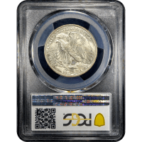 1935 Walking Liberty Half Dollar (50c) Reverse Slab Image