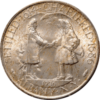 1936 Albany Commemorative Half Dollar (50c) Reverse Image
