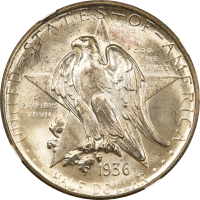 1936-D Texas Commemorative Half (50c) OBVERSE Image