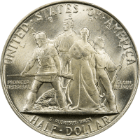 1936 Elgin Commem Half Dollar (50c) OGH REVERSE Image