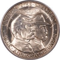 1936 Gettysburg Commemorative Half (50c) Obverse Image