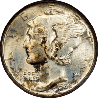 1936 Mercury Dime (10c) OBVERSE Image