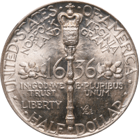 1936 Norfolk Commemorative Half Dollar (50c) Reverse Image