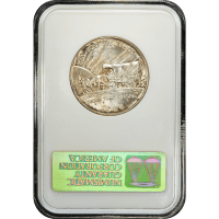 1936-S Oregon Commemorative Half Dollar (50c) Reverse Slab Image