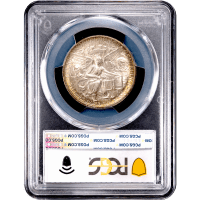 1936 Texas Commemorative Half Dollar (50c) Reverse Slab Image