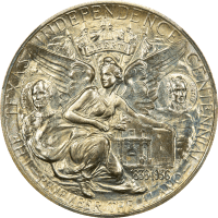 1936 Texas Commemorative Half Dollar (50c) Reverse Image