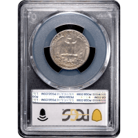 1936 Washington Quarter (25c) Reverse Slab Image