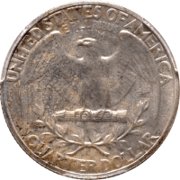 1936 Washington Quarter (25c) Reverse Image