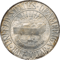 1936 York Commemorative Half Dollar (50c) Reverse Image