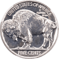 1937 Buffalo Nickel (5c) Reverse Image