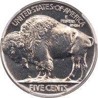 1937 Buffalo Nickel (5c) Reverse Image
