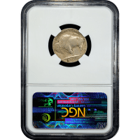 1937-D 3 Legs Buffalo Nickel (5c) Reverse Slab Image