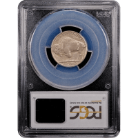 1937-D 3 Legs Buffalo Nickel (5c) Reverse Slab Image