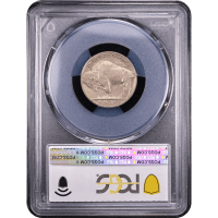 1937-D 3 Legs Buffalo Nickel (5c) Reverse Slab Image