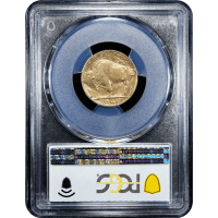 1937-D 3 Legs Buffalo Nickel (5c) Reverse Slab Image