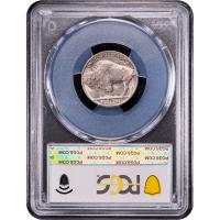 1937-D 3 Legs Buffalo Nickel (5c) Reverse Slab Image