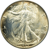 1937-S Walking Liberty Half Dollar (50c) OGH Obverse Image