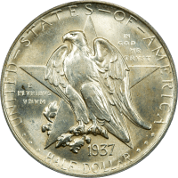 1937 Texas Commemorative Half Dollar (50c) OGH Obverse Image