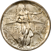 1938-D Oregon Commemorative Half Dollar (50c) OBVERSE Image
