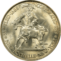 1938 New Rochelle Commemorative Half Dollar (50c) Obverse Image