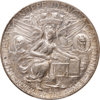 1938-S Texas Commemorative Half Dollar (50c) Reverse Image