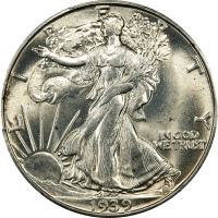 1939-S Walking Liberty Half Dollar (50c) OBVERSE Image