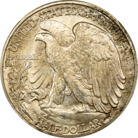 1941-D Walking Liberty Half Dollar (50c) Reverse Image