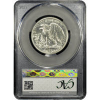 1941 Walking Liberty Half Dollar (50c) Reverse Slab Image