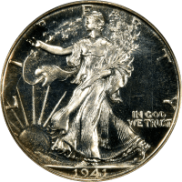 1941 Walking Liberty Half Dollar (50c) OGH OBVERSE Image