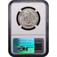 1942-S Walking Liberty Half (50c) Reverse Slab Image
