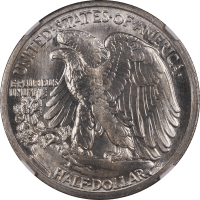 1942-S Walking Liberty Half (50c) Reverse Image
