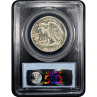 1942 Walking Liberty Half Dollar (50c) SLAB Image